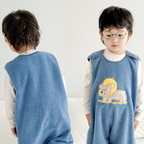 スリーパー 子供用防寒袖なしスリーパー